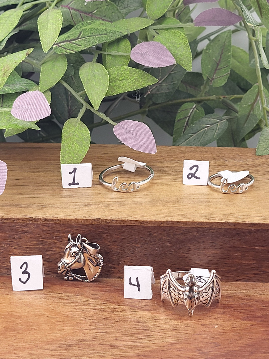 RESERVED FOR: Amy M 9/21/2024 - 4 Sterling Silver Items