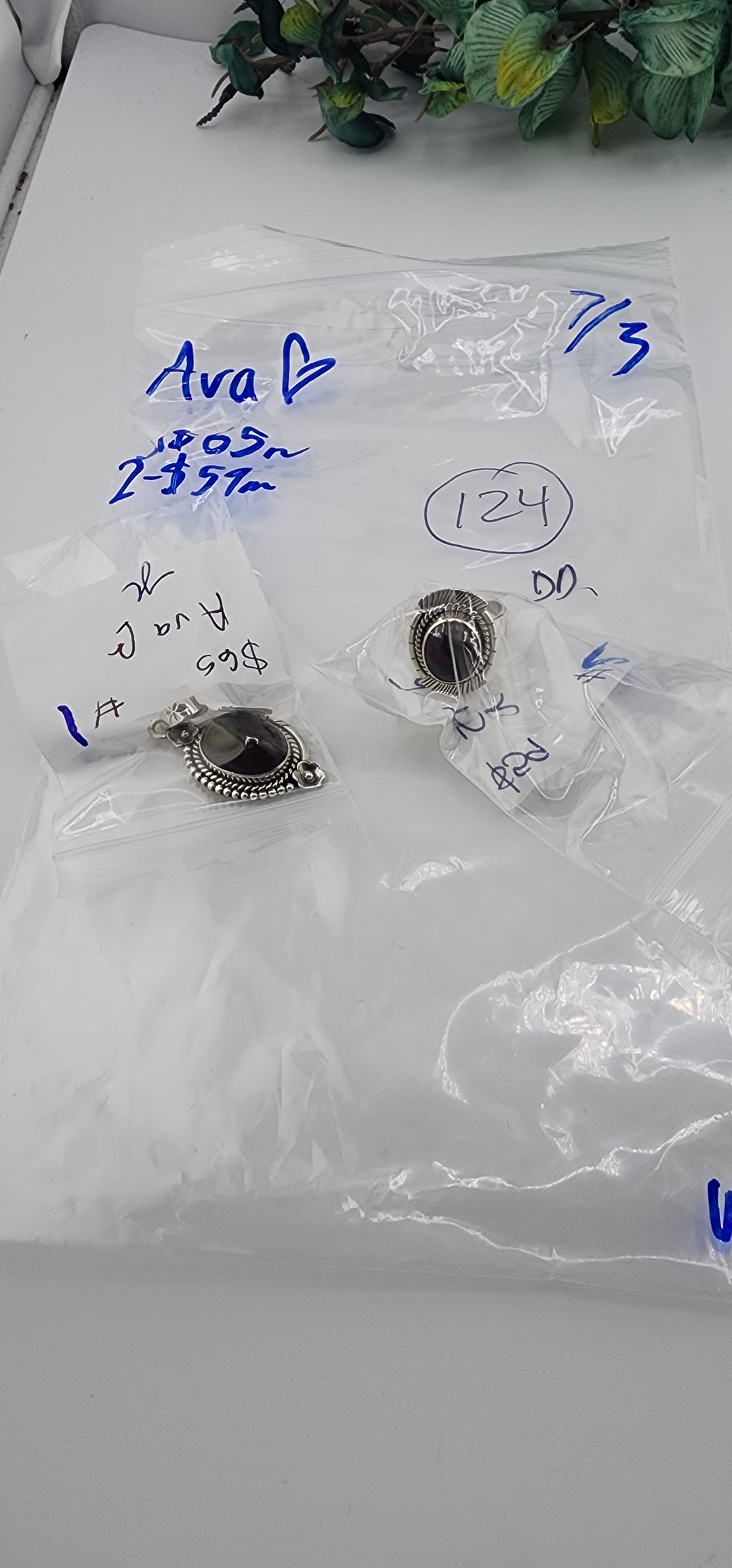 48HR - RESERVED FOR: Ava🤍 - 7/3/2025 FL tiktok Live Show - 2 Sterling Silver Items