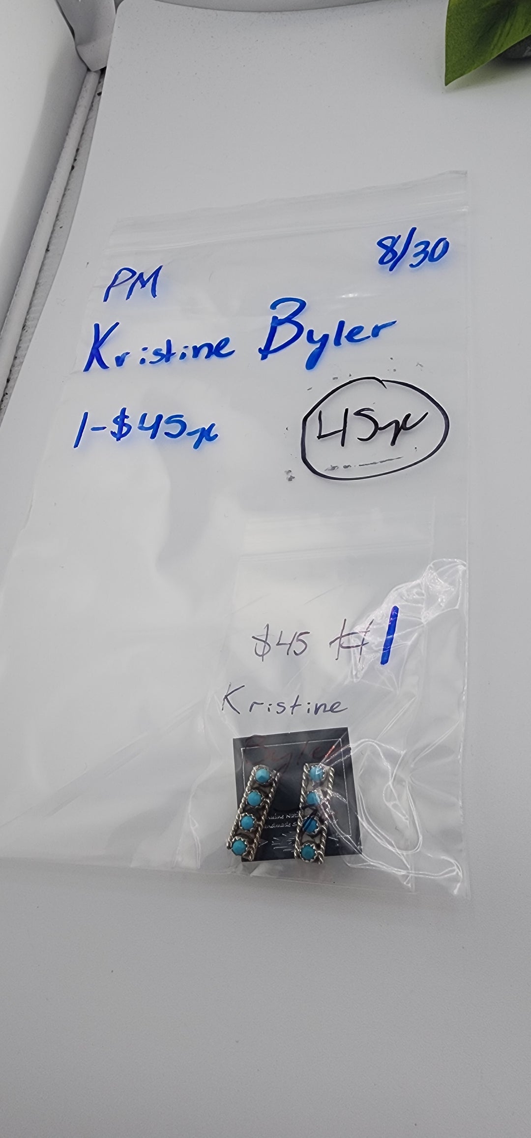 PM SHOW 48HR - RESERVED FOR: Kristine Byler - 8/30/2025 FL tiktok Live Show - 1 Sterling Silver Items