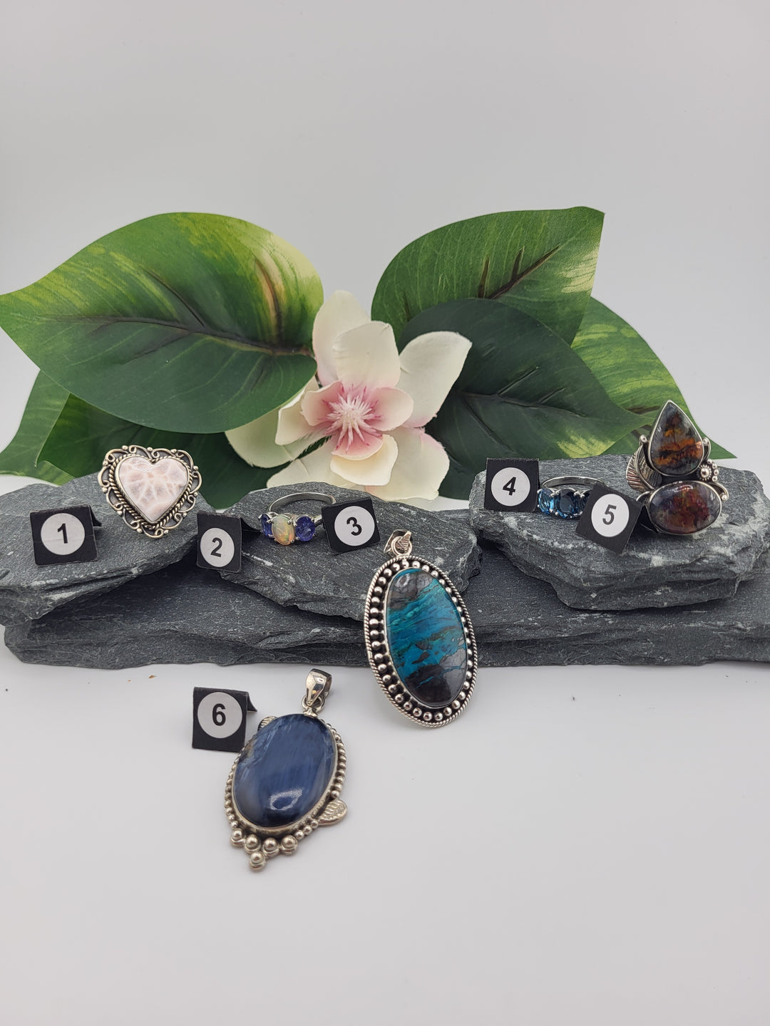 RESERVED FOR: Y@'s Momma  2/7/2025 Show - 6 Sterling Silver Items