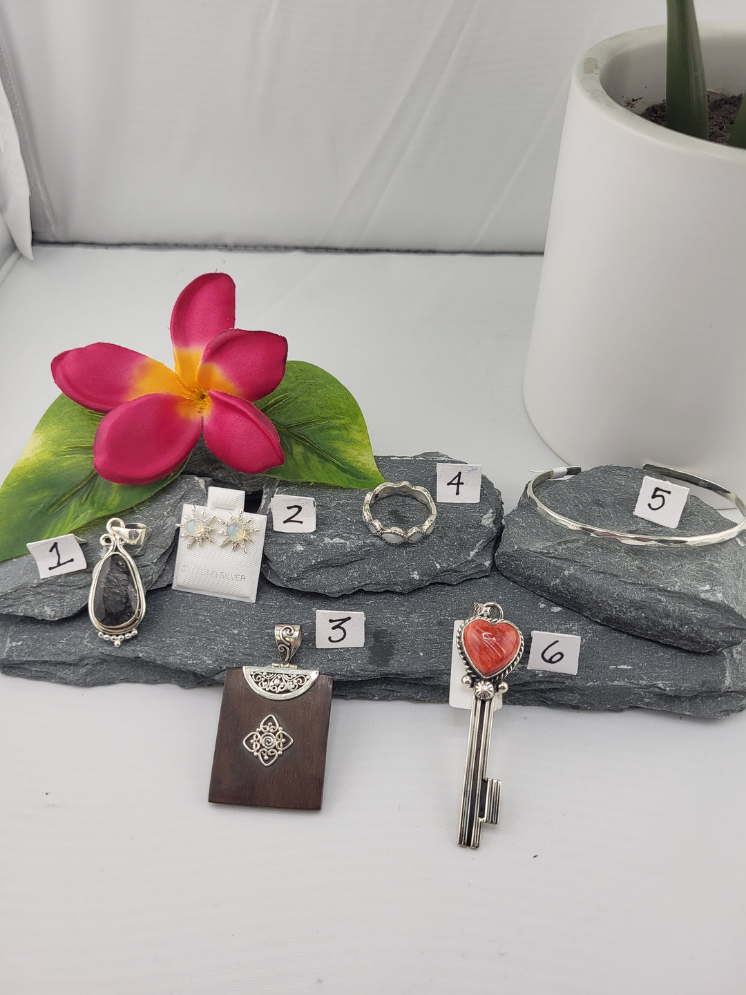 RESERVED FOR:  Cash Cow Side Hustler -11/14/2024 - 6 Sterling Silver Items