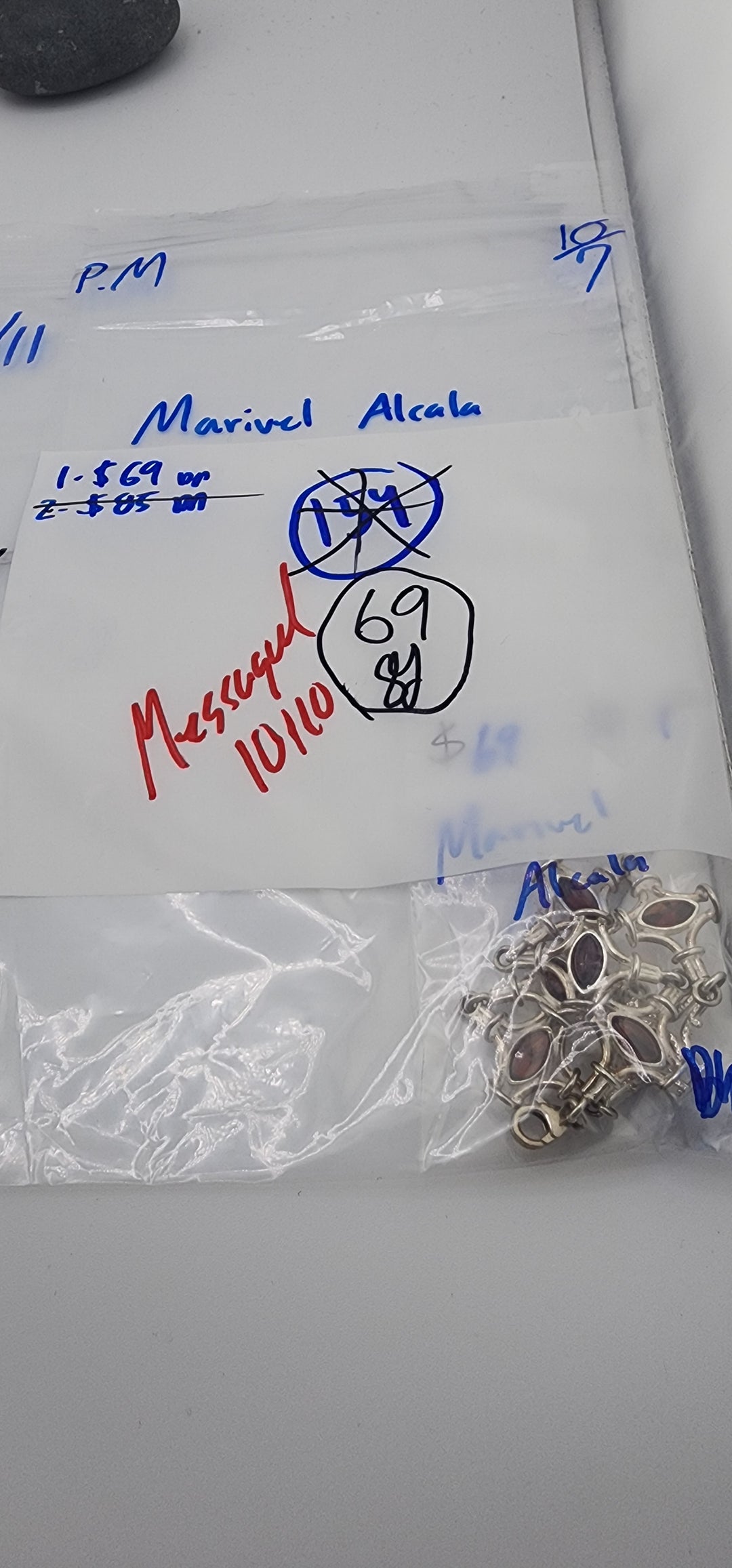 PM SHOW 48HR - RESERVED FOR: Marivel Alcala - 10/7/2025 FL tiktok Live Show - 1 Sterling Silver Items