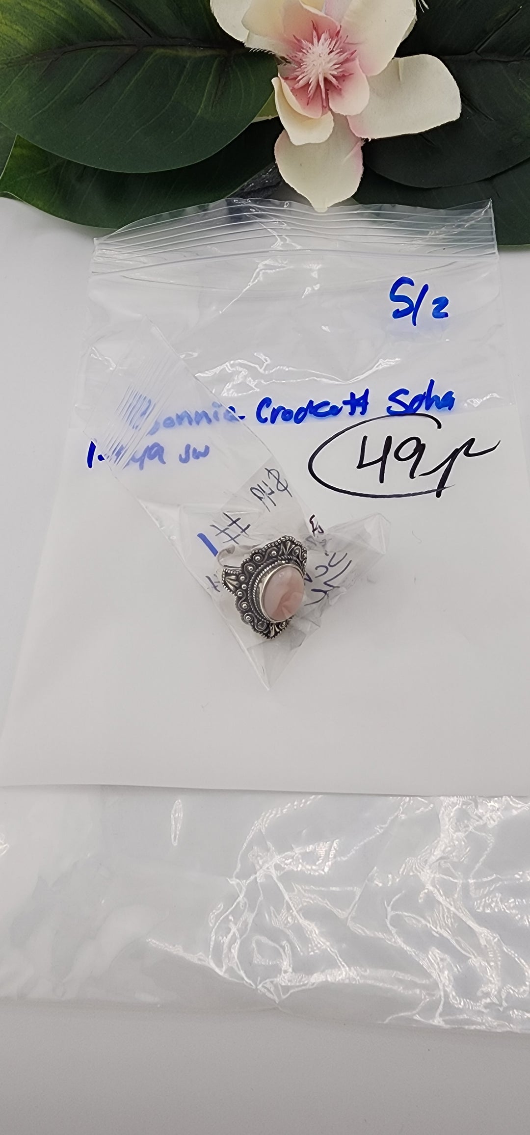 RESERVED FOR:  Bonnie Crockett Scha- 5/2/2025 tiktok Live Show -1  Sterling Silver Items