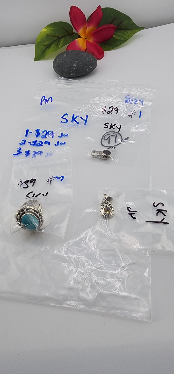 PM SHOW 48HR - RESERVED FOR:  SKY- 8/24/2025 FL tiktok Live Show -3  Sterling Silver Items