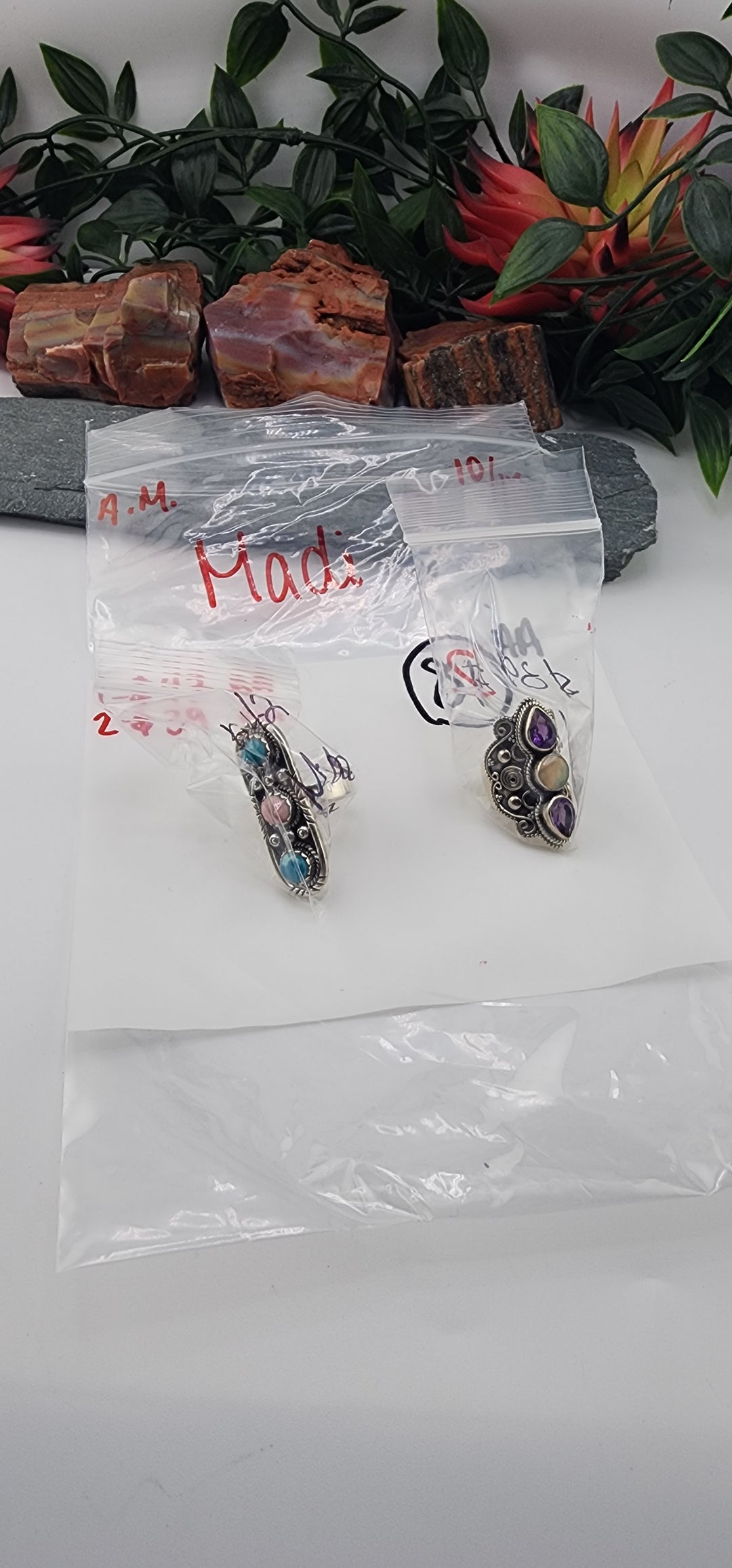 AM SHOW 48HR RESERVED FOR:  Madi - 10/17/2025 FL tiktok Live Show - 2  Sterling Silver Items