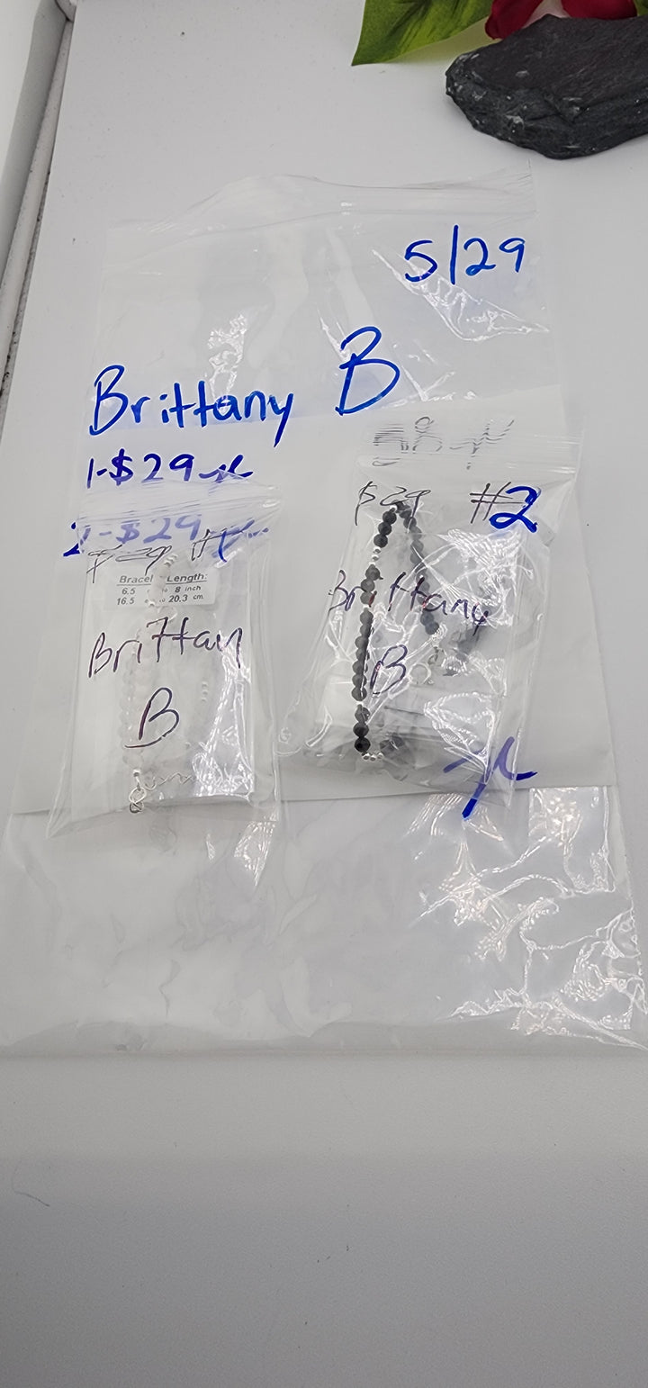 RESERVED FOR: Brittany B - 5/29/2025 tiktok Live Show - 2 Sterling Silver Items