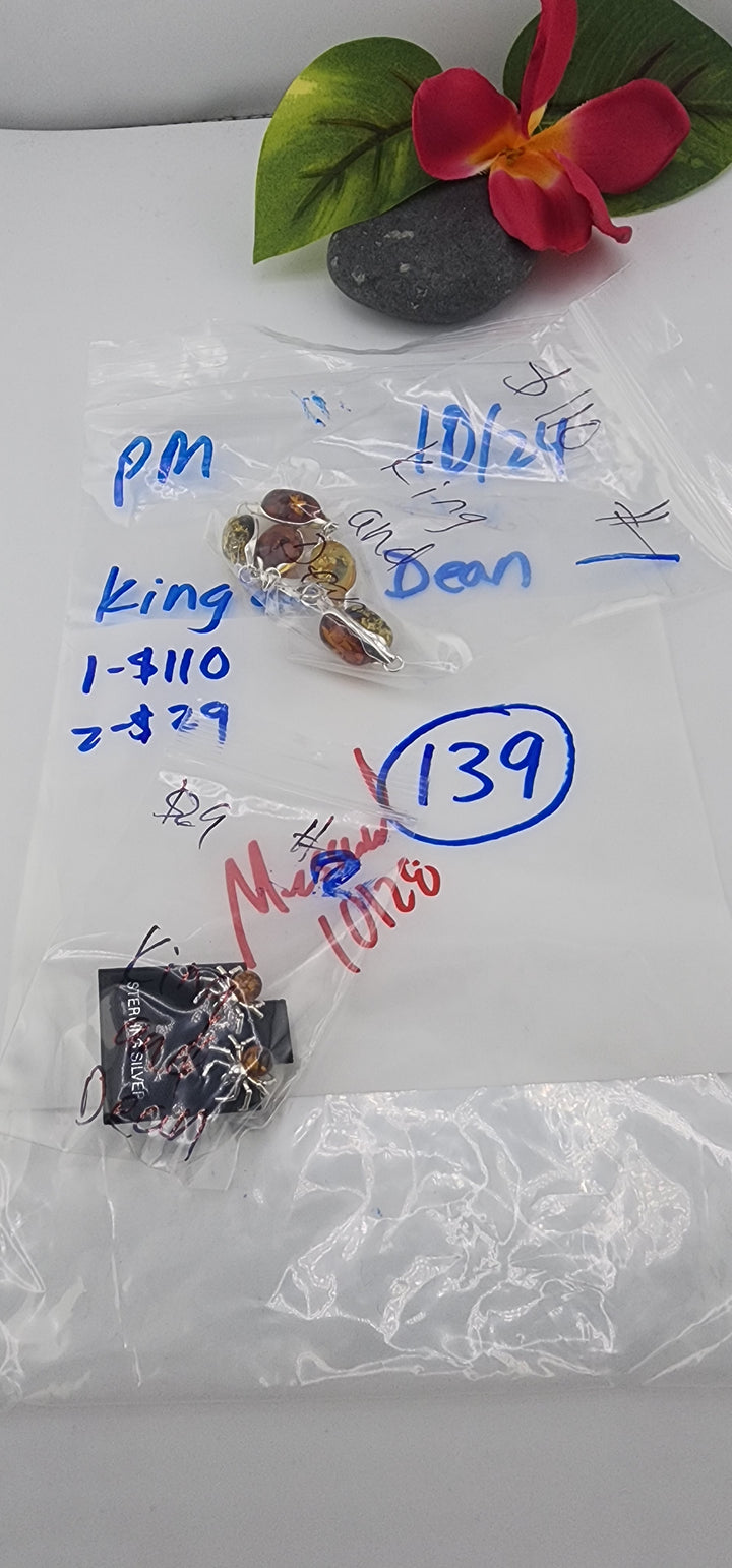 PM SHOW 48HR - RESERVED FOR: King and Dean - 10/24/2025 FL tiktok Live Show - 2 Sterling Silver Items