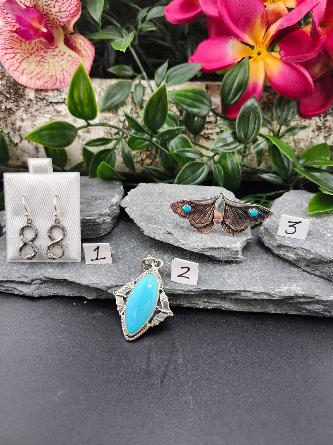 RESERVED FOR:  SimplyCris83 -10/30/2024 - 3 Sterling Silver Items