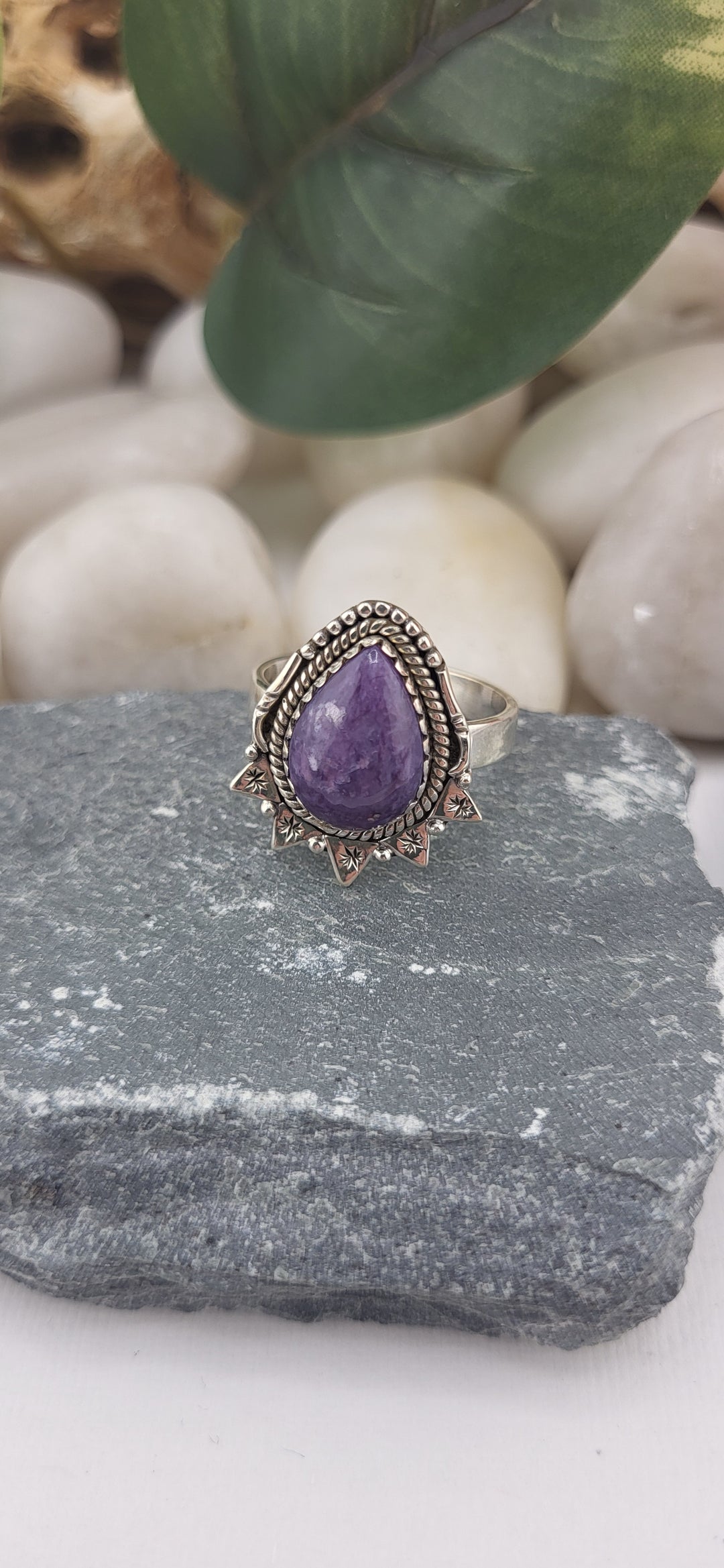 Charoite Southwest Ring