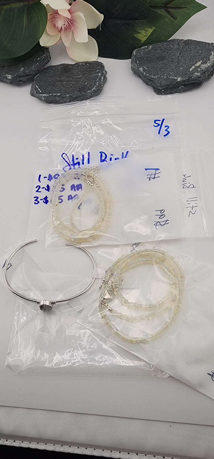 RESERVED FOR: Still Bink - 5/3/2025 tiktok Live Show -3  Sterling Silver Items