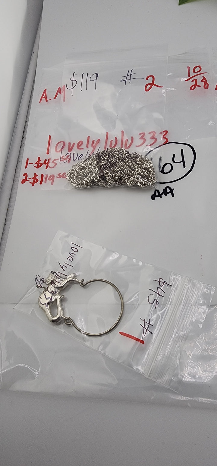 AM SHOW 48HR RESERVED FOR: lovelylulu333 - 10/28/2025 FL tiktok Live Show - 2 Sterling Silver Items