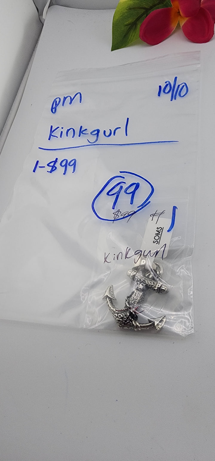 PM SHOW 48HR - RESERVED FOR: kinkgurl - 10/10/2025 FL tiktok Live Show - 1 Sterling Silver Items