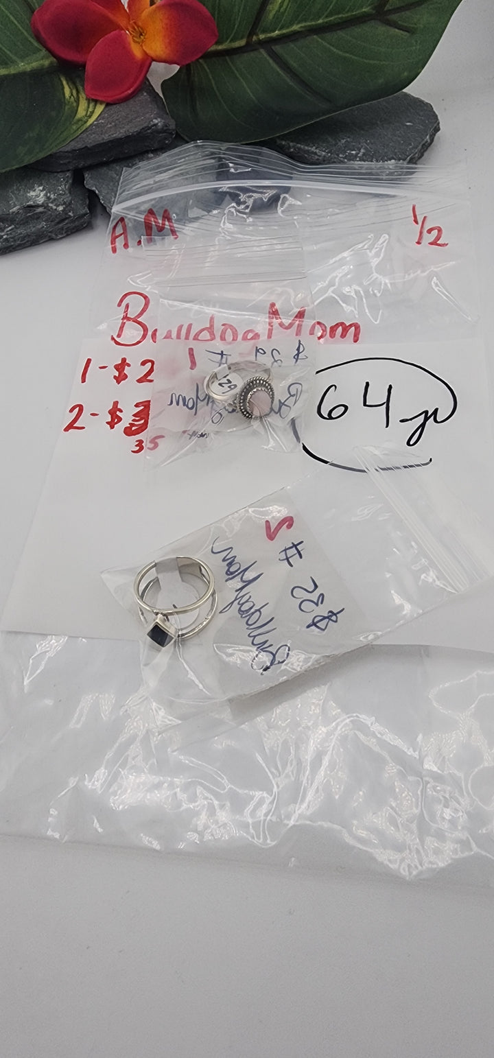 AM SHOW 48HR RESERVED FOR: BulldogMom - 1/2/2026 FL tiktok Live Show - 2 Sterling Silver Items