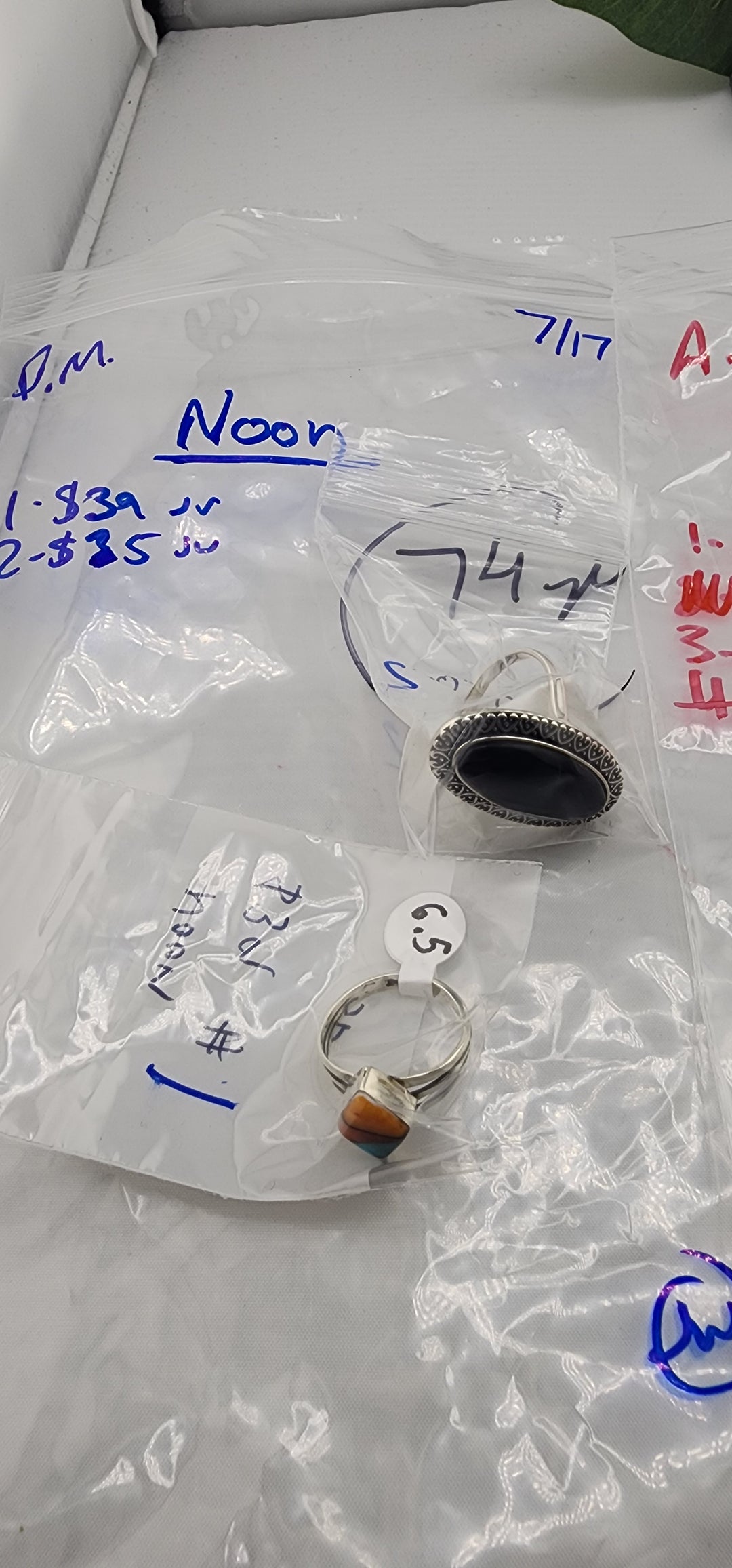 PM SHOW 48HR - RESERVED FOR: Noon - 7/17/2025 FL tiktok Live Show - 2 Sterling Silver Items