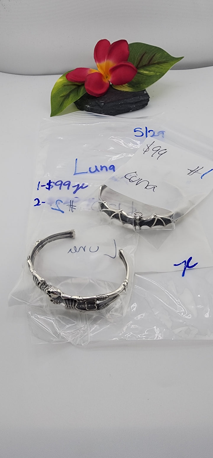 RESERVED FOR: Luna - 5/29/2025 tiktok Live Show - 2 Sterling Silver Items