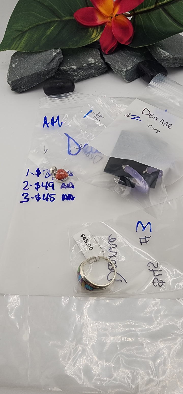 RESERVED FOR: Deanne - 6/30/2025 tiktok A.M Live Show - 3 Sterling Silver Items
