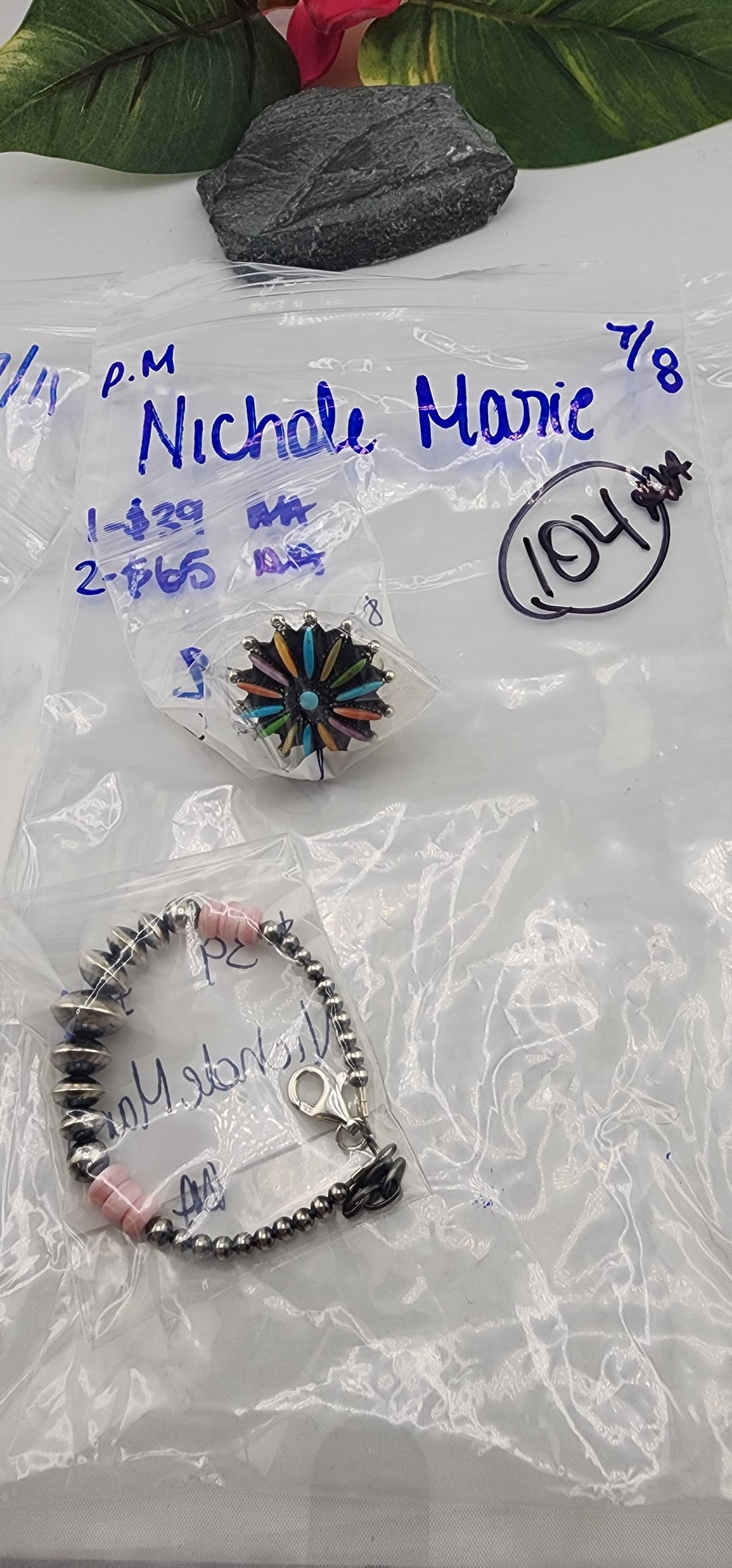 PM SHOW 48HR - RESERVED FOR: Nichole Marie - 7/8/2025 FL tiktok Live Show - 2 Sterling Silver Items