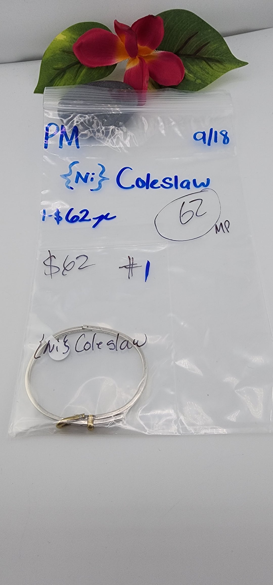 PM SHOW 48HR - RESERVED FOR: {Ni}Coleslaw - 9/18/2025 FL tiktok Live Show - 1 Sterling Silver Item
