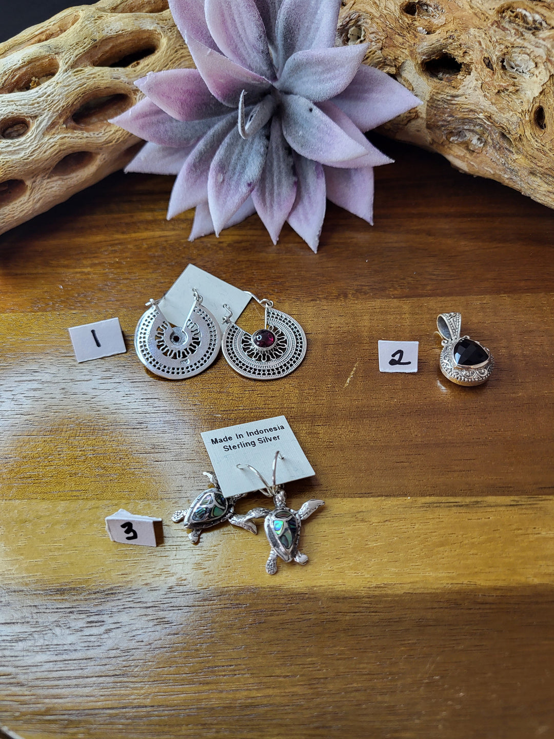 RESERVED FOR: Jeanette Murphy Hefty 8/4/24- 3 Sterling Silver Items
