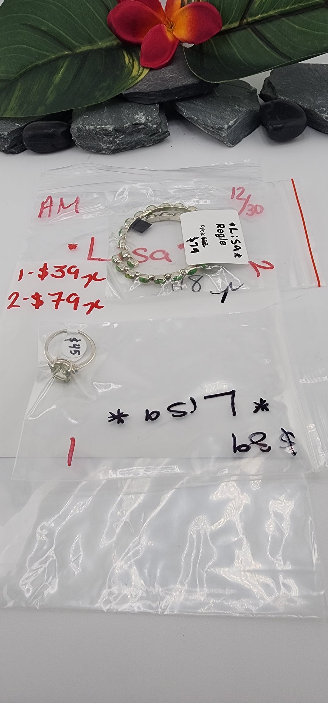 AM SHOW 48HR RESERVED FOR: *Lisa* - 12/30/2025 FL tiktok Live Show - 2 Sterling Silver Items
