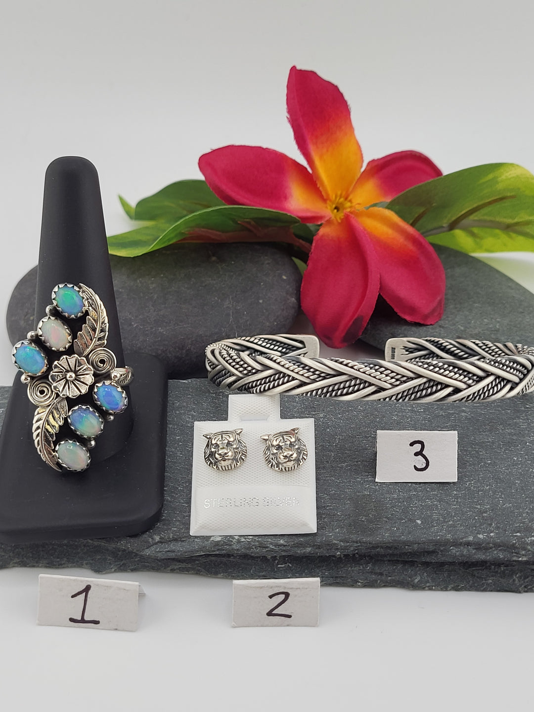 RESERVED FOR: Robbie's World-12/15/2024 -3 Sterling Silver Items