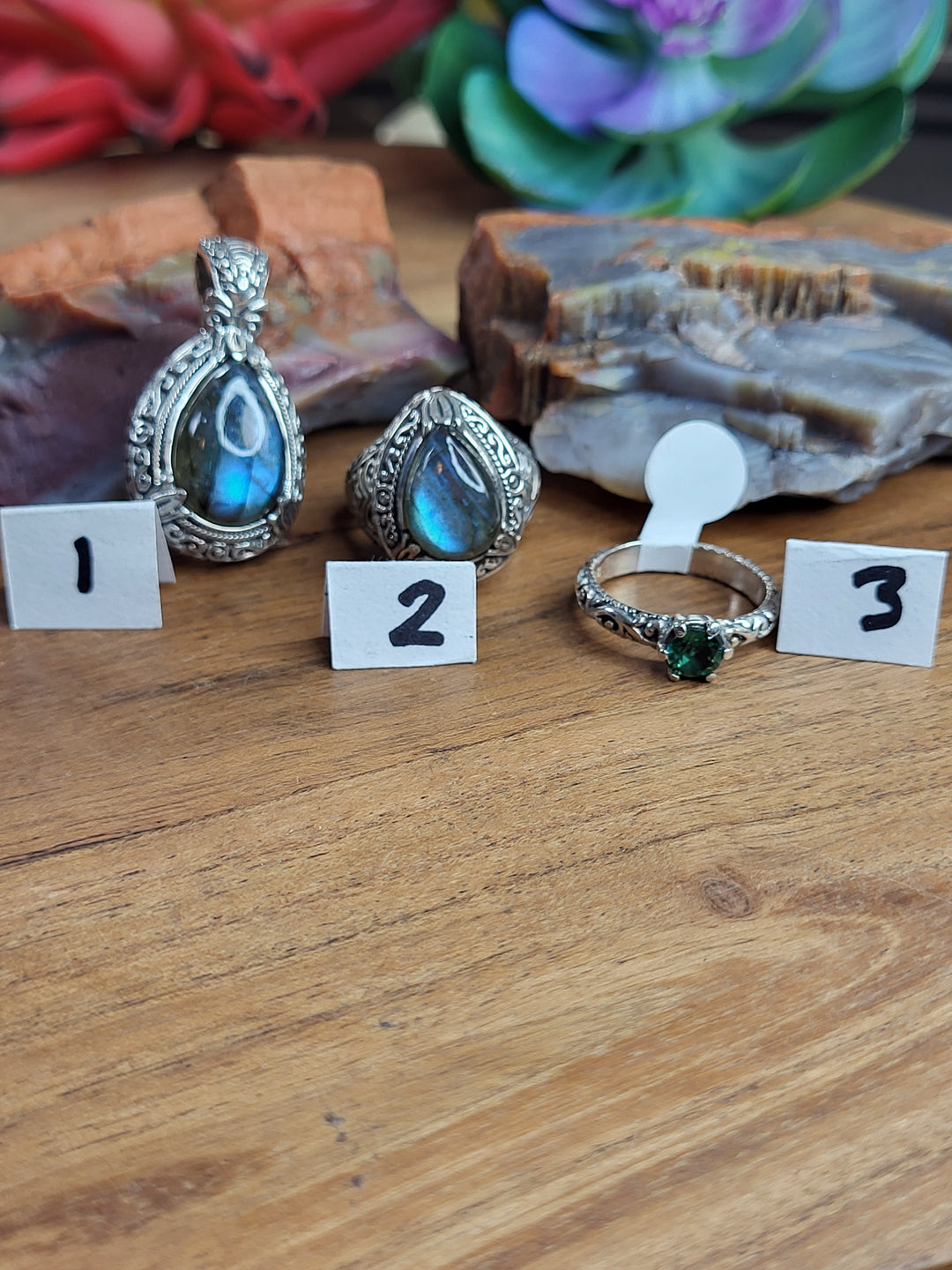RESERVED FOR: Sammy_Yoshiko-7/3/24- 3 Sterling Silver Items