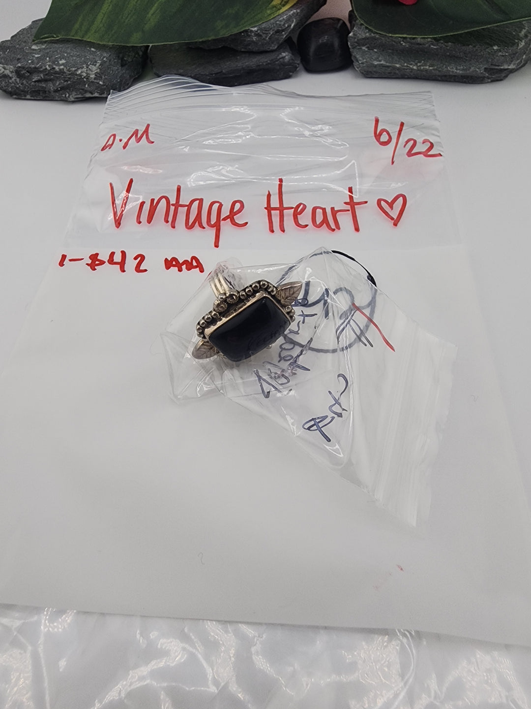Vintage Heart🖤  - 6/22/26 AM - 1 925 Sterling Silver