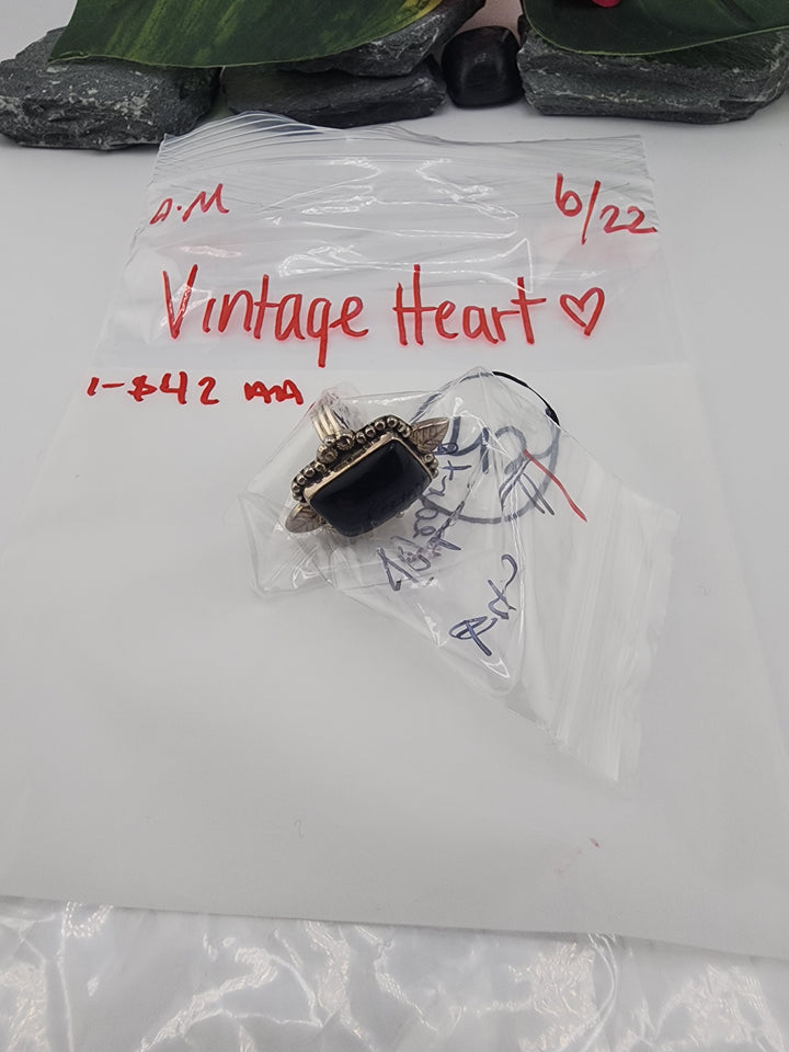 Vintage Heart🖤  - 6/22/26 AM - 1 925 Sterling Silver