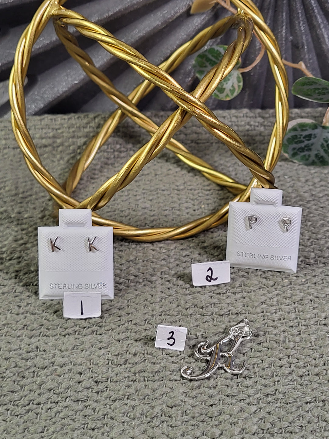 RESERVED FOR: Karen P 8/30/24 - 3 Sterling Silver Items