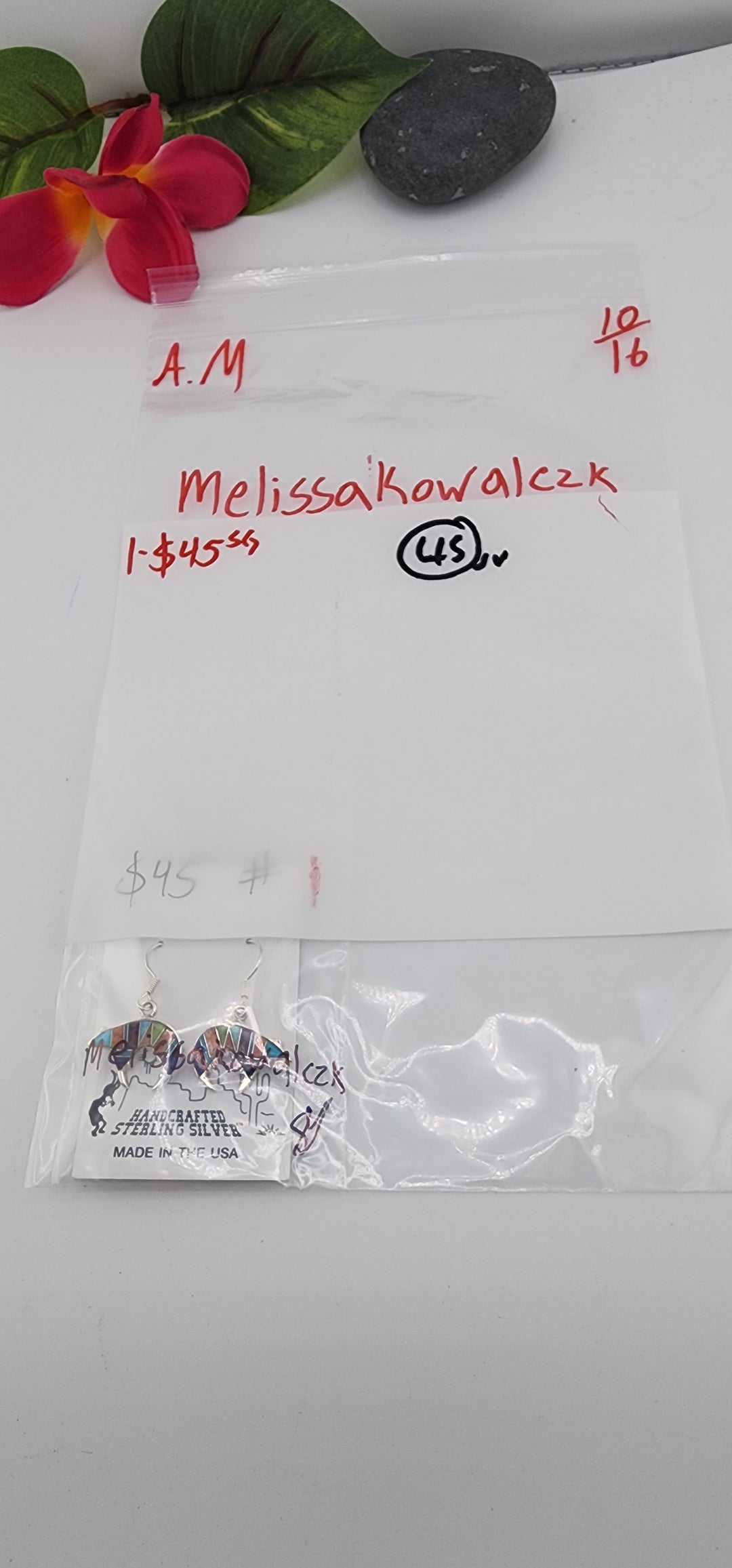AM SHOW 48HR RESERVED FOR: melissakowalczk  - 10/16/2025 FL tiktok Live Show - 1 Sterling Silver Items