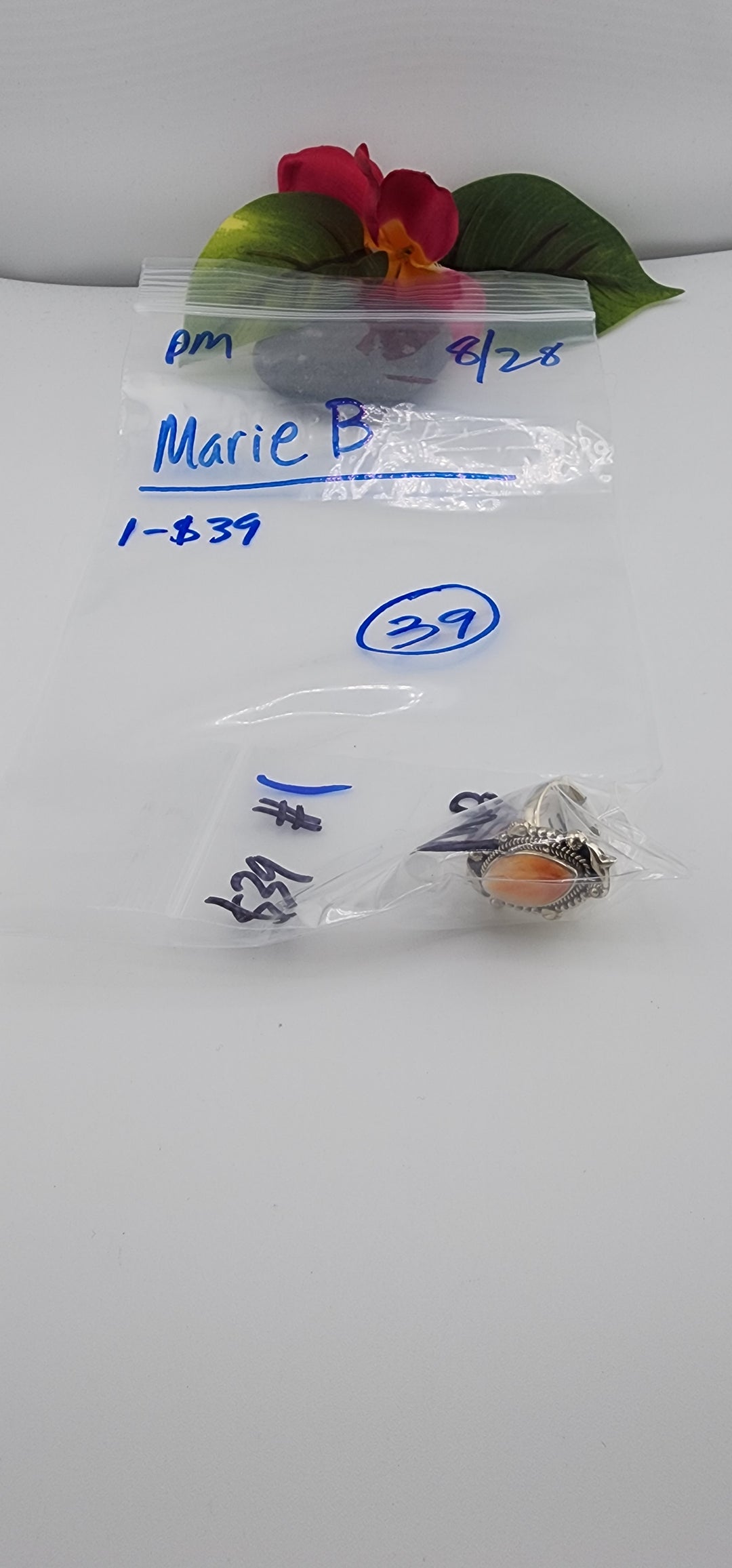 PM SHOW 48HR - RESERVED FOR: MarieB - 8/28/2025 FL tiktok Live Show - 1 Sterling Silver Items