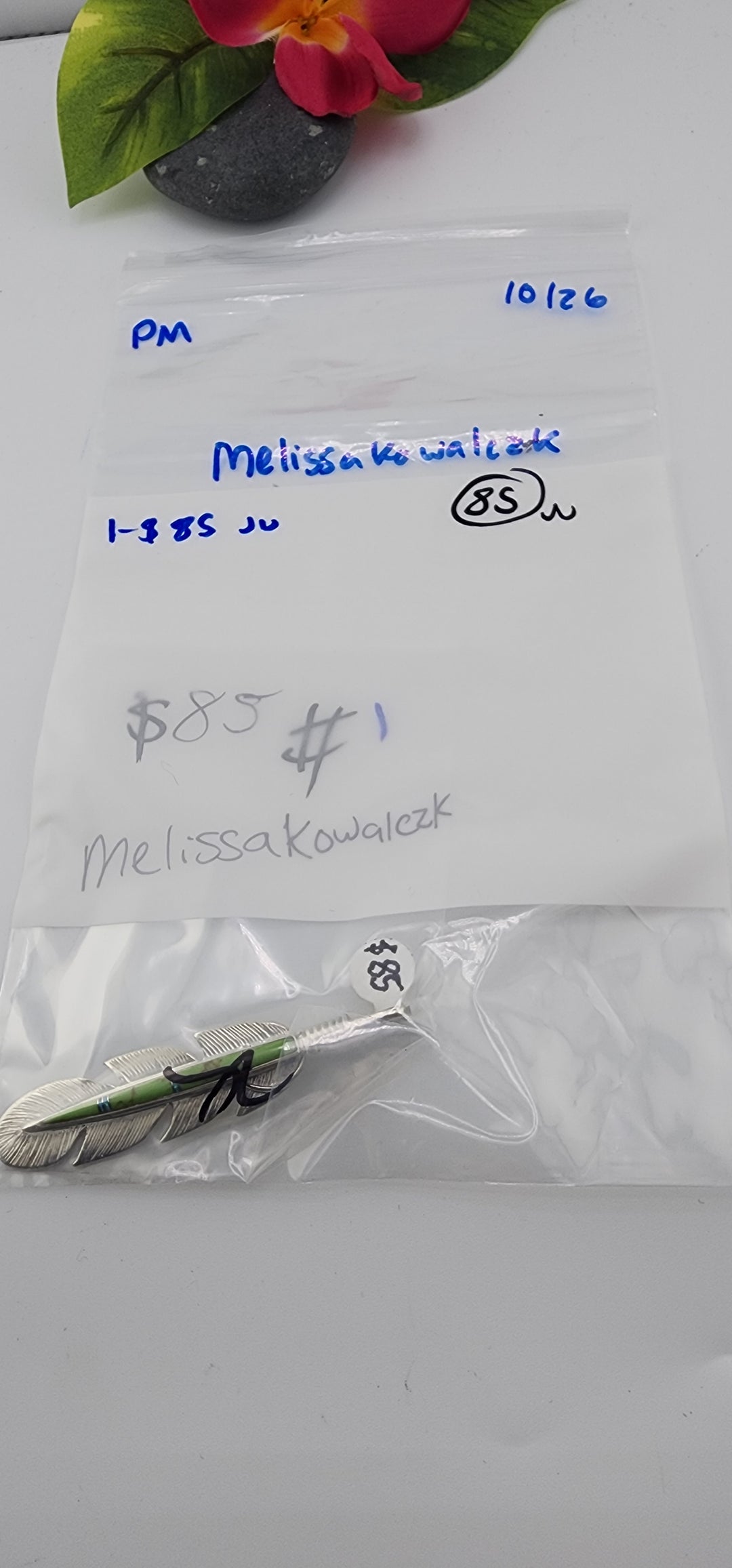 PM SHOW 48HR - RESERVED FOR:  melissakowalczk- 10/26/2025 FL tiktok Live Show -1  Sterling Silver Item