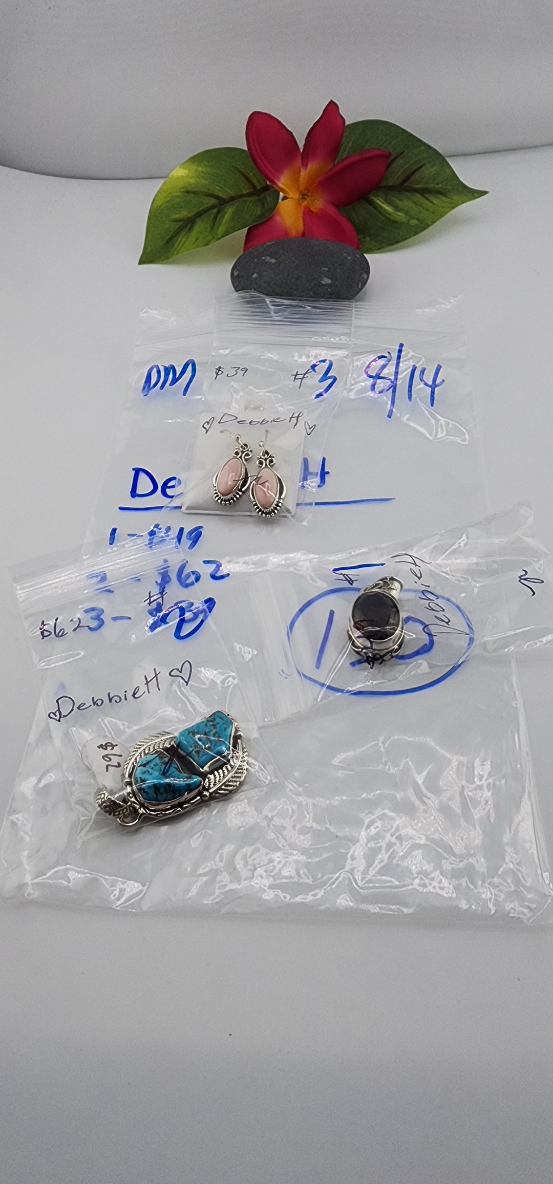 PM SHOW 48HR - RESERVED FOR: DebbieH - 8/14/2025 FL tiktok Live Show - 3 Sterling Silver Items