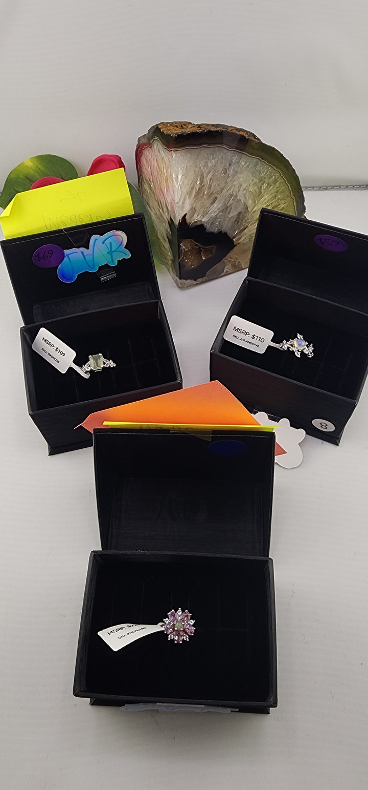 PM SHOW 48HR - RESERVED FOR:  LIndsay Medeiros- 12/18/2025 tiktok Live Show -3 Sterling Silver Items