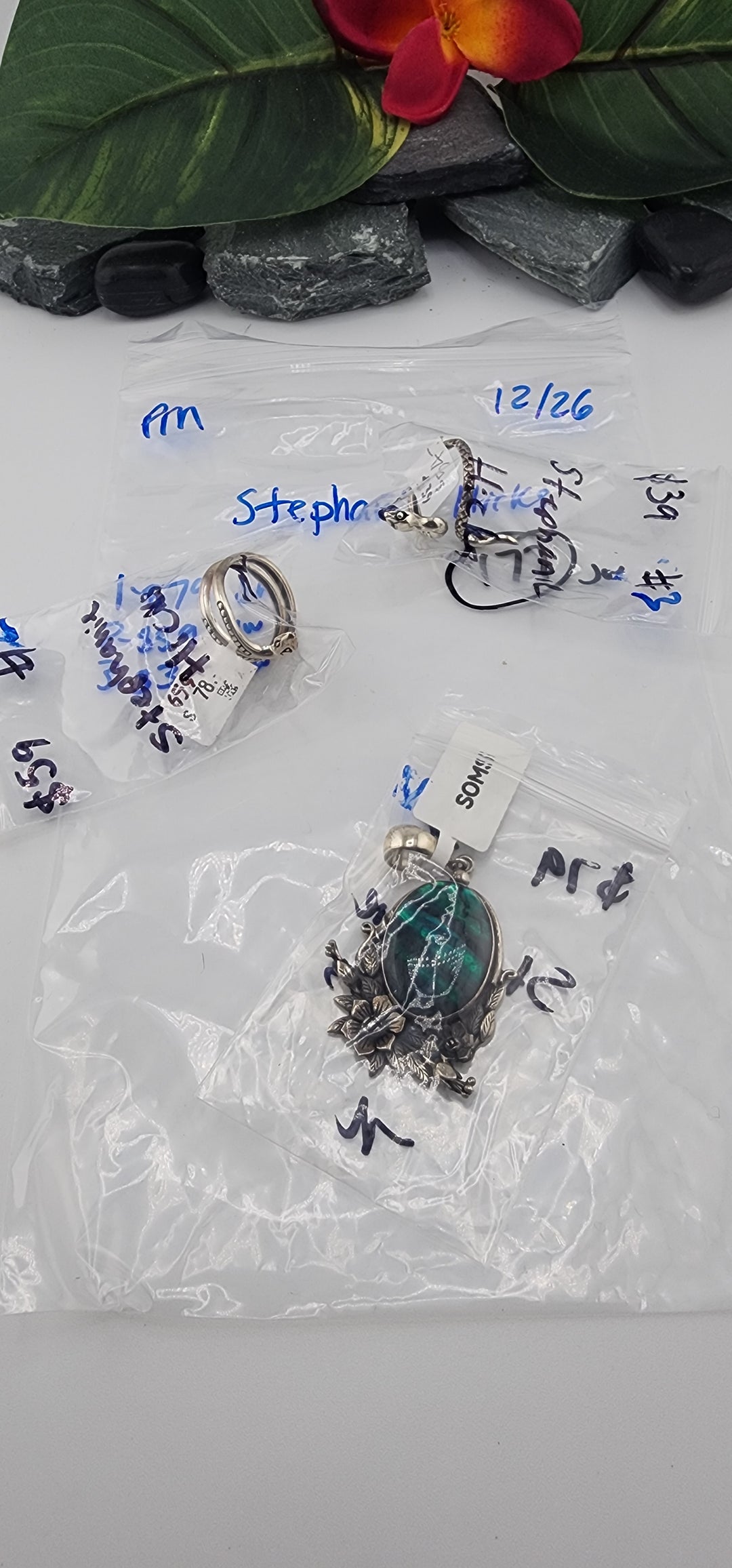 PM SHOW 48HR - RESERVED FOR: Stephanie Hicks - 12/26/2025 tiktok Live Show - 3 Sterling Silver Items