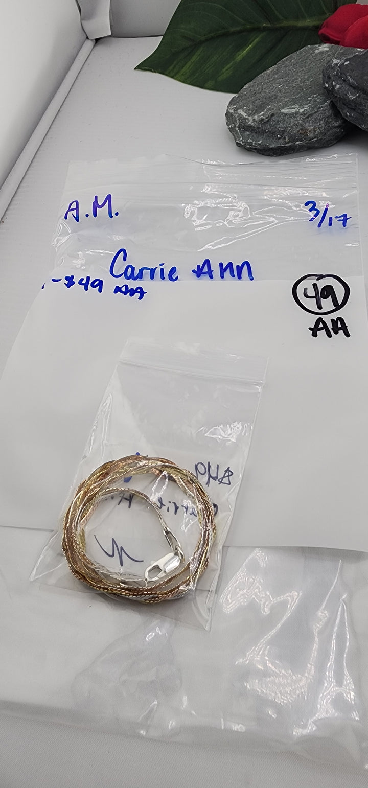 RESERVED FOR: Carrie Ann- 3/17/2025 A.M Live Show - 1 Sterling Silver Items