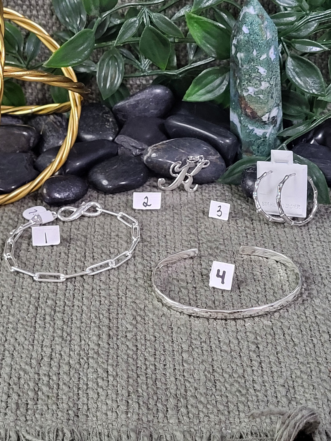 RESERVED FOR: L. a. Mimi 8/23/24- 4 Sterling Silver Items