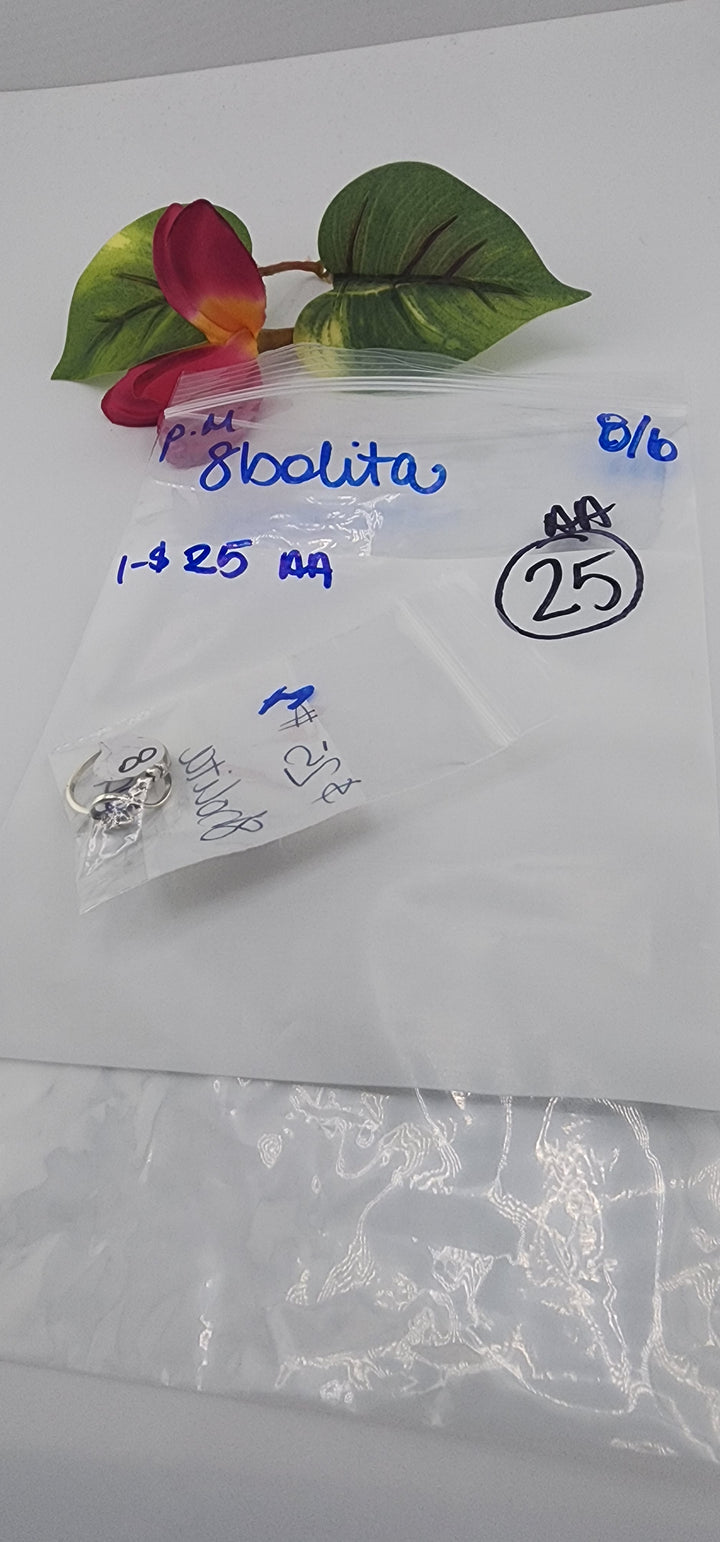 PM SHOW 48HR - RESERVED FOR: 8bolita  - 8/6/2025 FL tiktok Live Show - 1 Sterling Silver Items