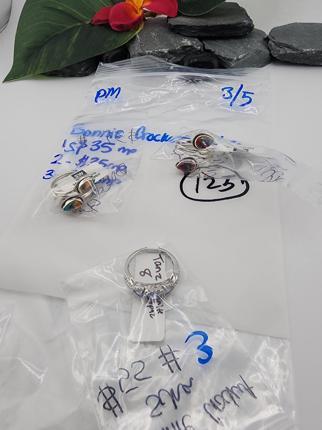 Bonnie Crockett Scha - 3/5/26 - 3 925 Sterling Silver Items