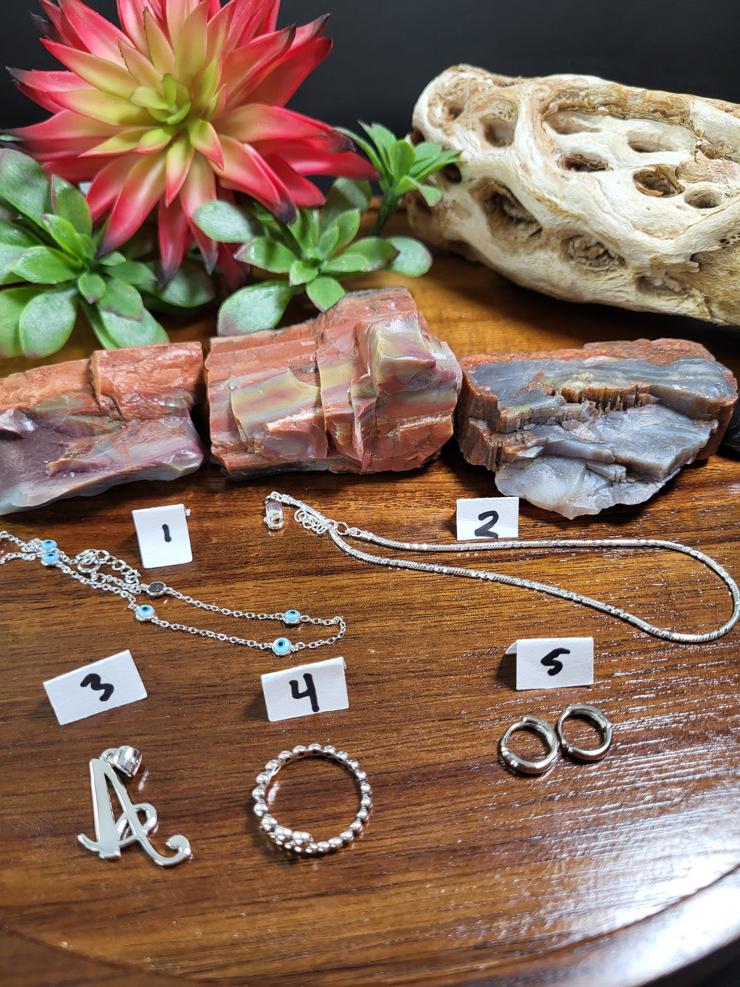 RESERVED FOR: LaureE55 7/25/24- 5Sterling Silver Items