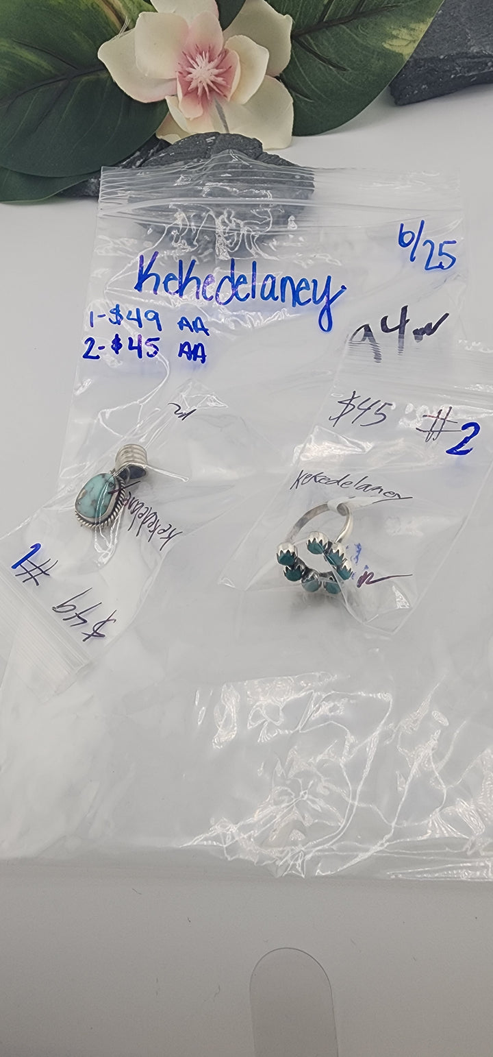 RESERVED FOR: kekedelaney - 6/25/2025 tiktok Reservation Live Show -2 Sterling Silver Items