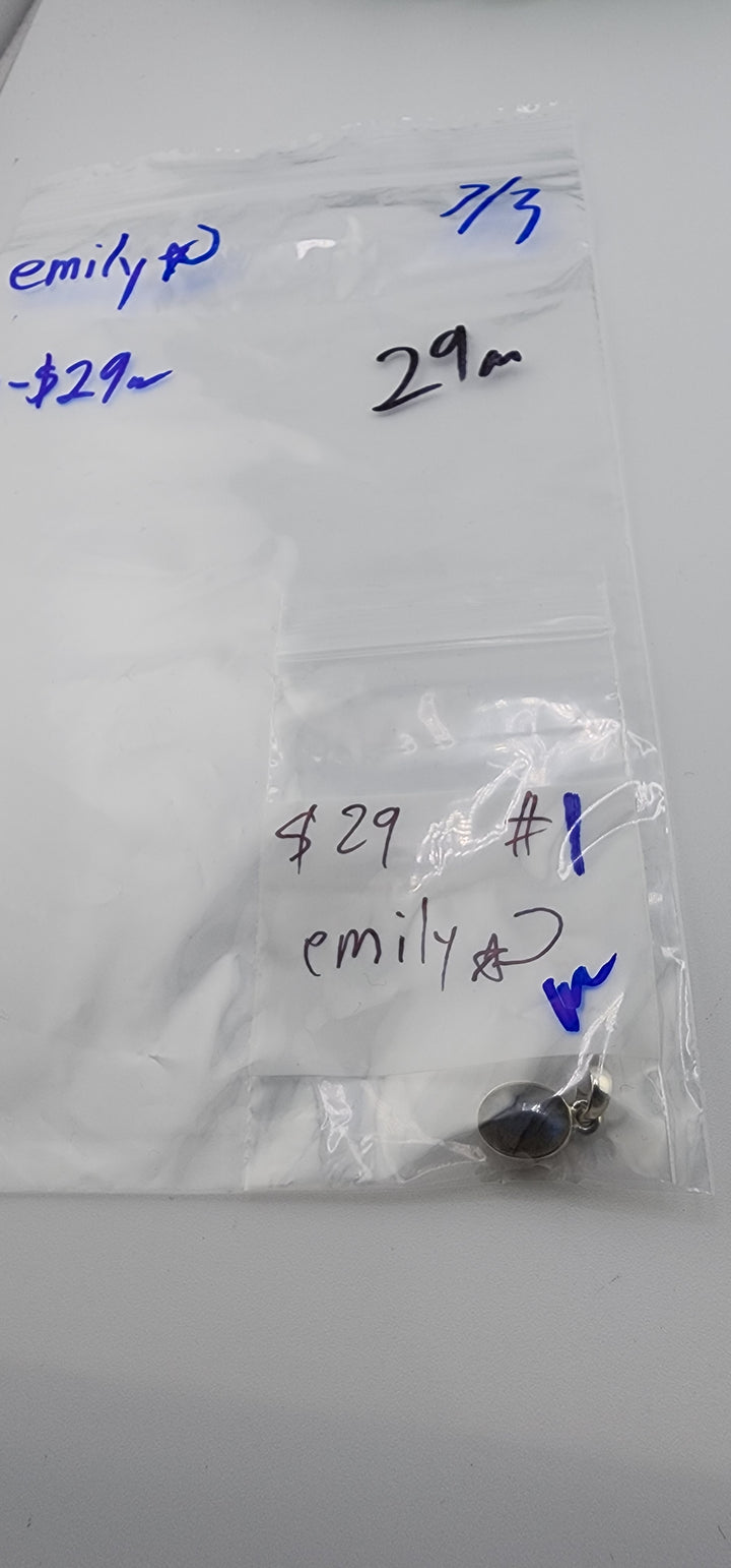 48HR - RESERVED FOR: emily💫 - 7/3/2025 FL tiktok Live Show - 1 Sterling Silver Items