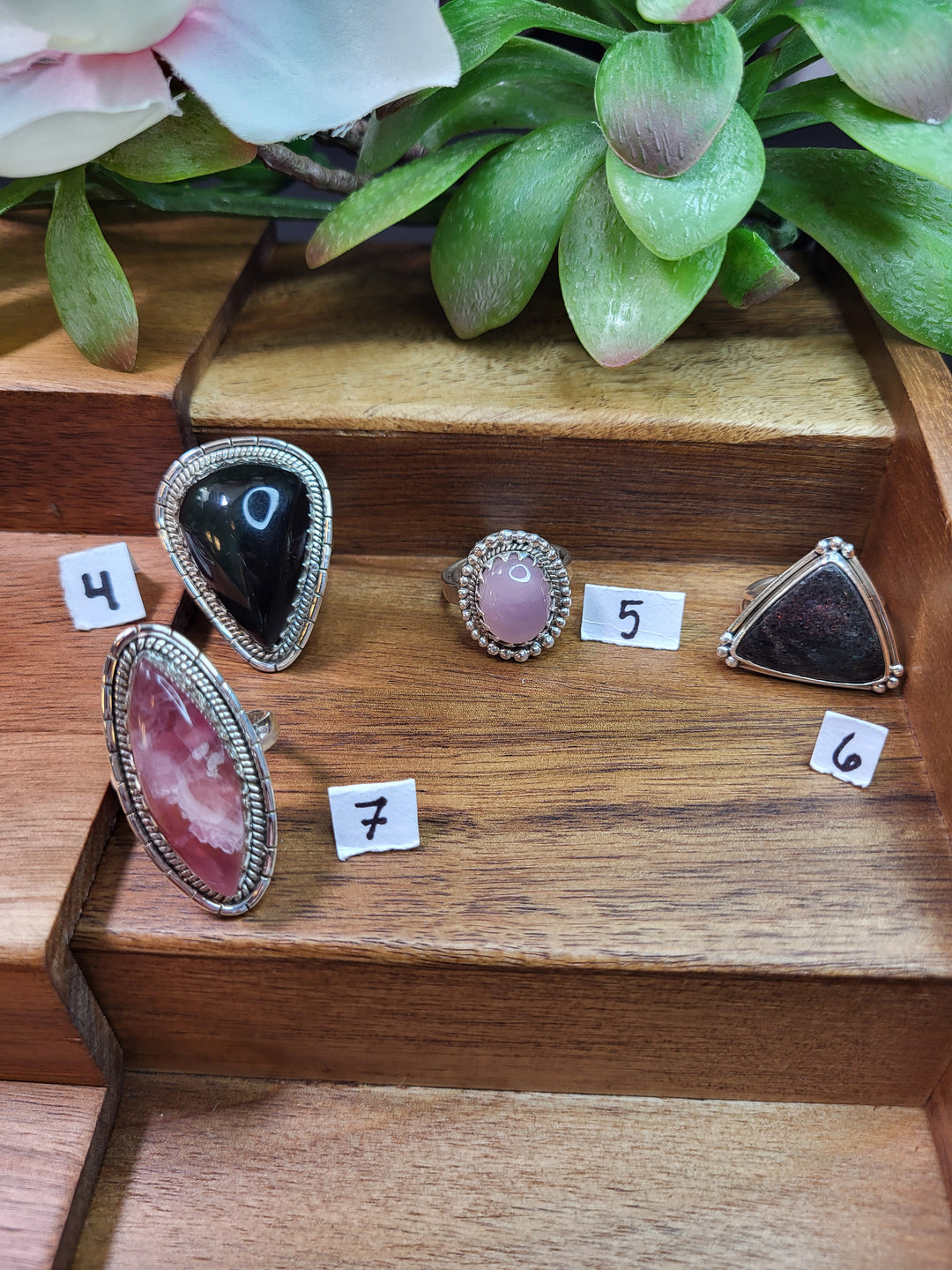 RESERVED FOR: Carrie Michelle 8/22/24- 7 Sterling Silver Items
