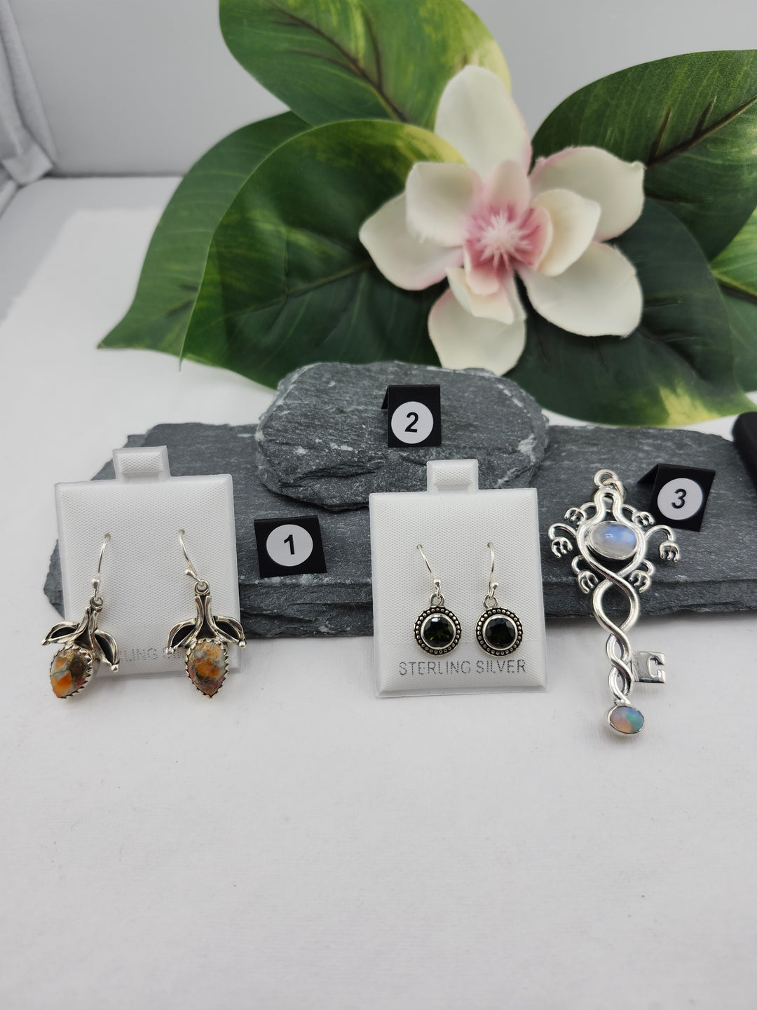 RESERVED FOR:  Roll The Random -12/19/2024 - 3 Sterling Silver Items