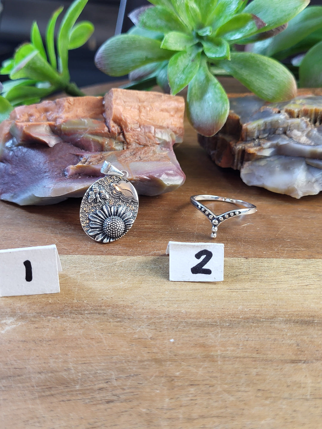 RESERVED FOR: Snoble44- 7/7/24- 2 Sterling Silver Items