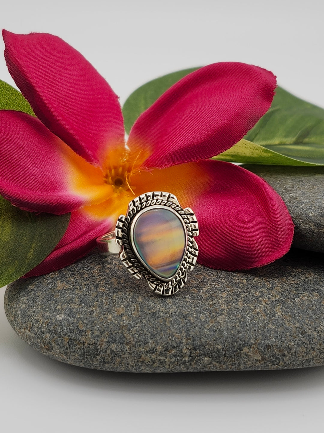 Aurora Opal Ring