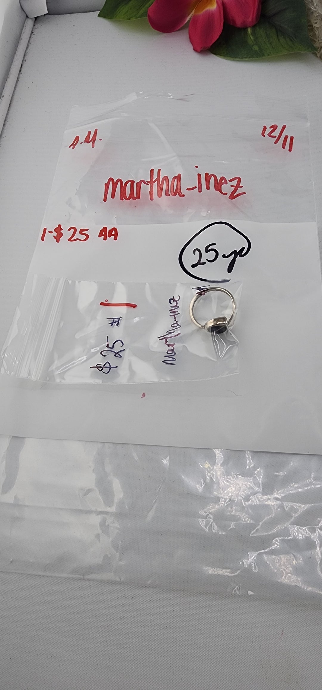 AM SHOW 48HR RESERVED FOR: martha_inez - 12/11/2025 FL tiktok Live Show - 1 Sterling Silver Items