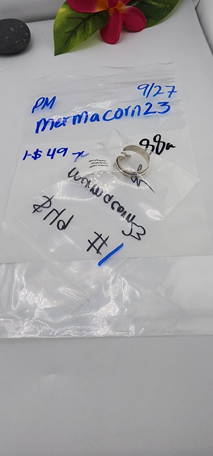 PM SHOW 48HR - RESERVED FOR: mermacorn23 - 9/27/2025 FL tiktok Live Show - 1 Sterling Silver Items