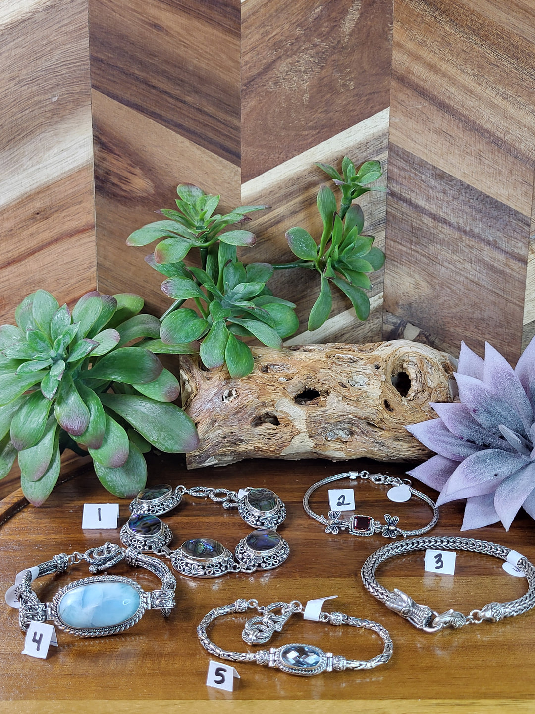 RESERVED FOR: Pat O'Leary 8/3/24- 5 Sterling Silver Items