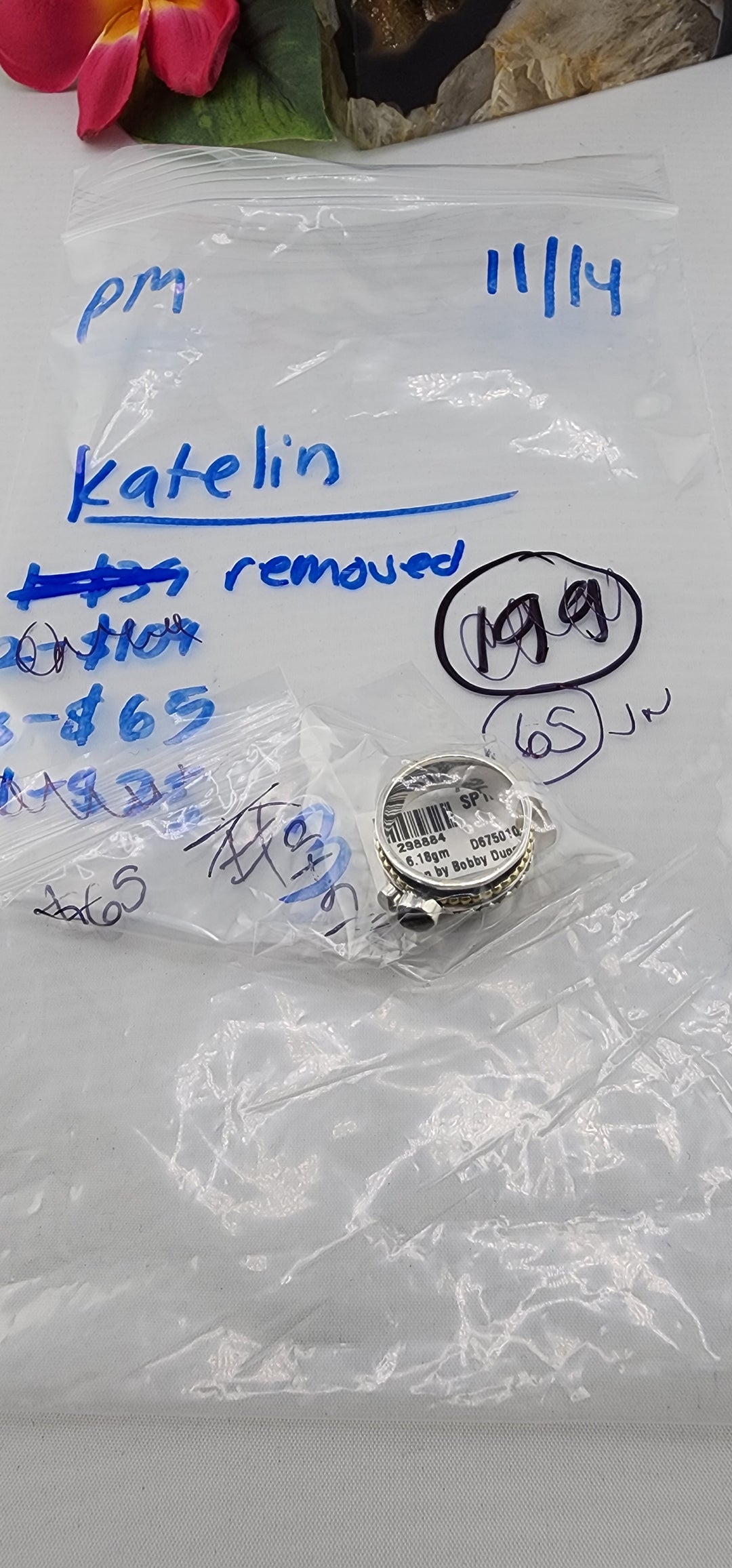 PM SHOW 48HR - RESERVED FOR: Katelin - 11/14/2025 tiktok Live Show -1 Sterling Silver Items